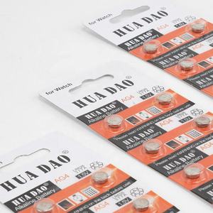 แบตเตอรี่อัลคาไลน์ชนิดกดปุ่ม Great Zn/MnO2 รุ่น AG4 1.5v <span class=keywords><strong>LR626</strong></span> AG4 <span class=keywords><strong>SR626</strong></span> 377 - Product Image 3