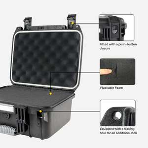 Maleta de Ferramentas Personalizável de 30cm à Prova d'Água para Barbeiros com Suporte OEM - Product Image 4