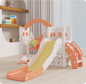 Tobogán de patio interior de plástico PE multifuncional para niños <span class=keywords><strong>con</strong></span> telescopio, nuevo estilo, jardín interior <span class=keywords><strong>y</strong></span> parque de <span class=keywords><strong>trampolín</strong></span>, juguete - Product Image 2