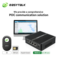 Easytalk M200 Blade X86 8GB PTT Radio bidirectionnelle pour personnel de magasin, communication instantanée PoC, serveur privé, portée 50-200 m