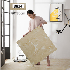 Dalles de sol PVC antidérapantes carrées 12x12 po, aspect pierre, vinyle, <span class=keywords><strong>parquet</strong></span>, à coller, auto-adhésives, pour usage intérieur, bureau, marbre - Product Image 6