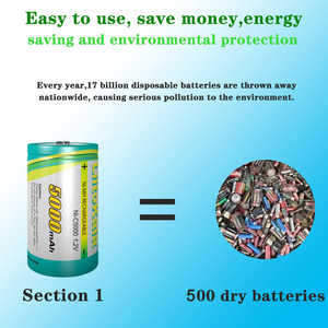 Liitokala Ni-C5000 1.2V 5000mAh C Kích thước pin NiMH pin có thể sạc lại - Product Image 4