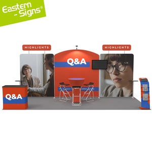 Caja <span class=keywords><strong>de</strong></span> Luz para Exhibición en Ferias Comerciales, 10x20 3x6, Aluminio y Tela, Reutilizable, Ligera, Fácil <span class=keywords><strong>de</strong></span> Montar, Forma Personalizable - Product Image 3