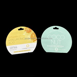 Sachet d'emballage pour masque facial en feuille d'aluminium laminé composite, pochette plate personnalisable avec logo imprimable, petit sachet pour produits de beauté - Product Image 2