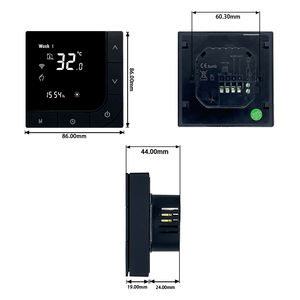 Thermostat numérique pour chauffe-eau, thermostat intelligent sans fil Wifi pour <span class=keywords><strong>chauffage</strong></span> au sol - Product Image 3