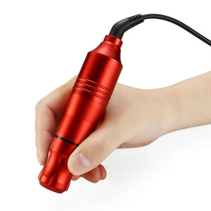 <strong>Tattoo</strong> Grip <strong>Machine</strong> Pen <strong>Robot</strong> 4 Colors RCA DC Motor Rotary Pen Type Kit Light Custom Logo Beginner Class - Product Image 2