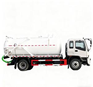 Camion d'aspiration des eaux usées Euro4 4000 litres 8 tonnes 4X2 - Haute efficacité pour le dragage des rivières - Product Image 1