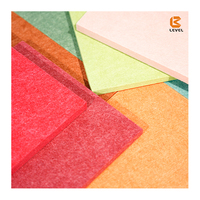 Oeko-Tex 100 gratis sample polyester akoestische panelen geluidsdempend 100% gerecycled PET akoestische panelen voor commerciële akoestische ruimtes
