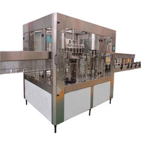 Machine automatique électrique haute vitesse contrôlée par PLC pour bouteilles en verre et plastique, eau pure, shampoing, capacité 20L 600BPH, 100% efficacité