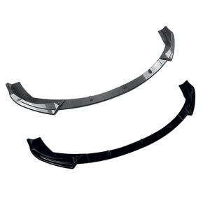 Splitter de pare-chocs avant Amp-Z en fibre de carbone, finition mate, pour BMW Série 5 E60 E61 2004-2007, style tuning - Product Image 5