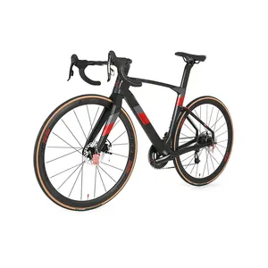 Cyclocross-vélo de route en fibre de carbone 22S, avec frein à disque, 2021, axe transversale, personnalisé, nouveau modèle 142