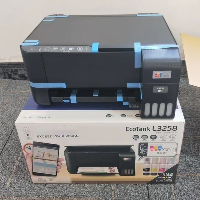 Hot Selling A4 Color Inkjet Printer L3158/L3258 Digital Small Office Printer Machine Wireless WiFi Printing