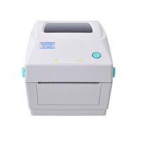 Xprinter XP-460B Etikettendrucker mit Bluetooth- und WLAN-Verbindung, 4-Zoll-Thermoetikettendrucker für Versandunternehmen