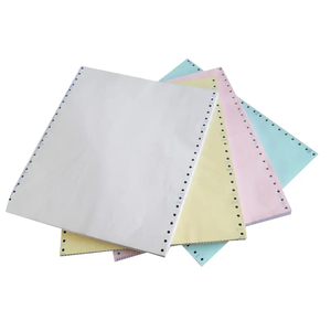 Papel Continuo NCR Sin Carbón para Impresión de Facturas, 2, 3 y 4 Capas, de Pulpa de Madera, 100% Virgen, en Rollo, Personalizado - Product Image 2