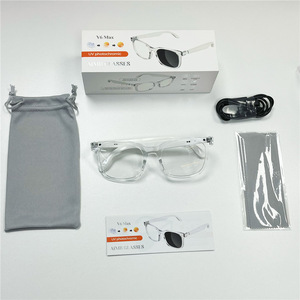 Gafas Inteligentes OEM con Traducción por IA, Bluetooth 5.4, Llamadas, Reproducción de Música, Audio de Oreja Abierta, Reconocimiento de Voz, UV400 y Control Táctil - Product Image 1