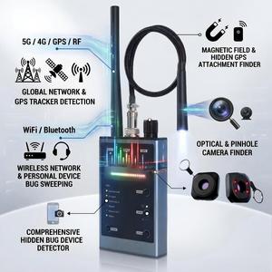 Detector de Dispositivos Ocultos Portátil V90 AI de 50MHz - 12GHz, Anti Cámaras, GPS, Micrófonos <span class=keywords><strong>Espía</strong></span>, Detector de Lentes Láser - Product Image 3