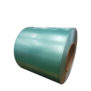 DX51D AZ150 kumparan biasa, warna dilapisi GL Hot Dipped galvume koil baja atap Q235 Q195 kelas seng dilapisi pemotong dicat - Product Image 4