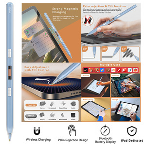 Stylet de charge magnétique sans fil, nouveau modèle, transparent, non-violentant, fonction 1:1 pour tablettes <span class=keywords><strong>Apple</strong></span>, Ipad, crayon, <span class=keywords><strong>2023</strong></span> - Product Image 4