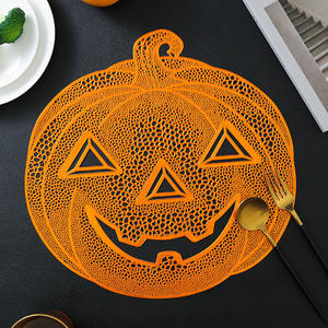 Halloween PVC Meal Mat Heat-Resistant Waterproof Heat-Insulating Pad Household <b>Utensil</b> Mat - Product Image 4