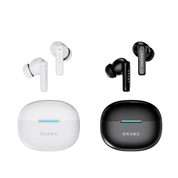 Factory Wholesale TWS Wireless ANC Earbuds with Dual Chip