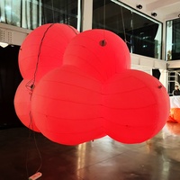 Lampu Langit-langit Awan Tiup Kustom Awan Tiup Raksasa untuk Dekorasi Panggung/ Pernikahan/ Pesta/ Peralatan Periklanan