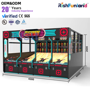 Simulateur de tir <span class=keywords><strong>à</strong></span> l'arc interactif 4 joueurs avec flèches souples et sûres pour centre de divertissement familial - Product Image 2