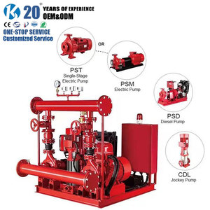 XBC GPM ระบบ20HP ดับเพลิงเครื่องยนต์คู่พร้อมปั๊มและปั๊มดับเพลิงแบบบูรณาการ - Product Image 2