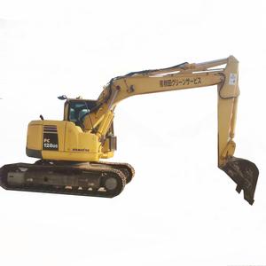 รถขุดตีนตะขาบ Komatsu PC128US-8 มือสองจากญี่ปุ่นแท้ รถขุด Komatsu PC128US-8 แบบหางกลม - Product Image 1