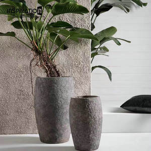 屋外セメントプランターコンクリートアンティーク花陶器大西洋スタイルガーデン - Product Image 6