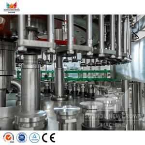 קולה מוגז קו ייצור משקה מוגז מכונת מילוי בקבוק ציוד לעיבוד סודה מזון ברמה אוטומטית - Product Image 4