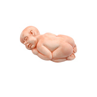 XGY-93 outils de décoration de gâteau dormir bébé grande taille bonbons fondant cuisine moule de cuisson argile savon silicone moules pour résine