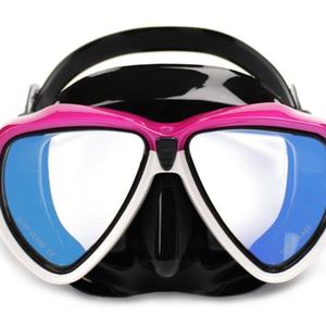 Máscara de Snorkel para Adultos <span class=keywords><strong>Go</strong></span>-pro con Lentes Templados Anti-vaho, Equipo de Buceo para Miopía, para Natación y Buceo - Product Image 3