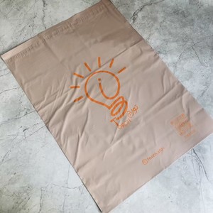 E-commerce Bright Orange Shipping Bags - Custom Printed Poly Mailers for Branded E-commerce Packaging - Product Image 2