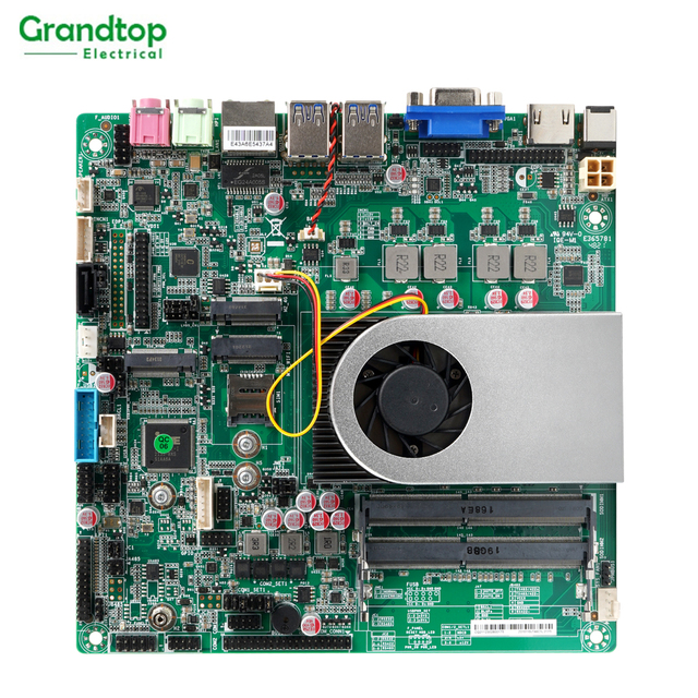Super Low Prices Intel 8th Embedded Industrial Motherboard with 6*USB3.2 Gen2(10Gbps) 6*COM232 Support 5G & Dual channel SO-DIMM
