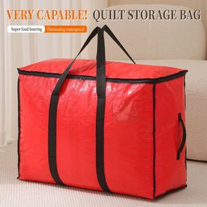 Sac de rangement en gros pour vêtements et couvertures, avec grandes poignées, sac de déménagement robuste pour optimiser l'espace - Product Image 4