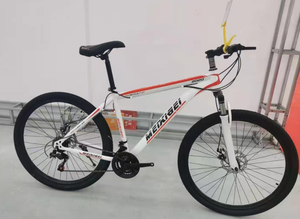 Vélo de montagne VTT 21 vitesses avec <span class=keywords><strong>fourche</strong></span> en acier, 27,5 ou <span class=keywords><strong>29</strong></span> <span class=keywords><strong>pouces</strong></span>, pédales standard, freins à disque doubles pour le trail - Product Image 2