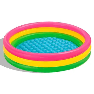 Intex Inflatable Water Pool 3 Rings Kids Large Pvc Baby Play Swimming Baby Pool For Kids