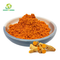 Extrait de racine de curcuma en vrac Zhongyiherbs, curcumine 95%, poudre de curcuma