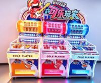 Nouvelle Machine à Prix Cola Player 3 Joueurs, Équipement de Jeu de Divertissement Intérieur à Monnayeur, Jeu de Cadeaux Pur