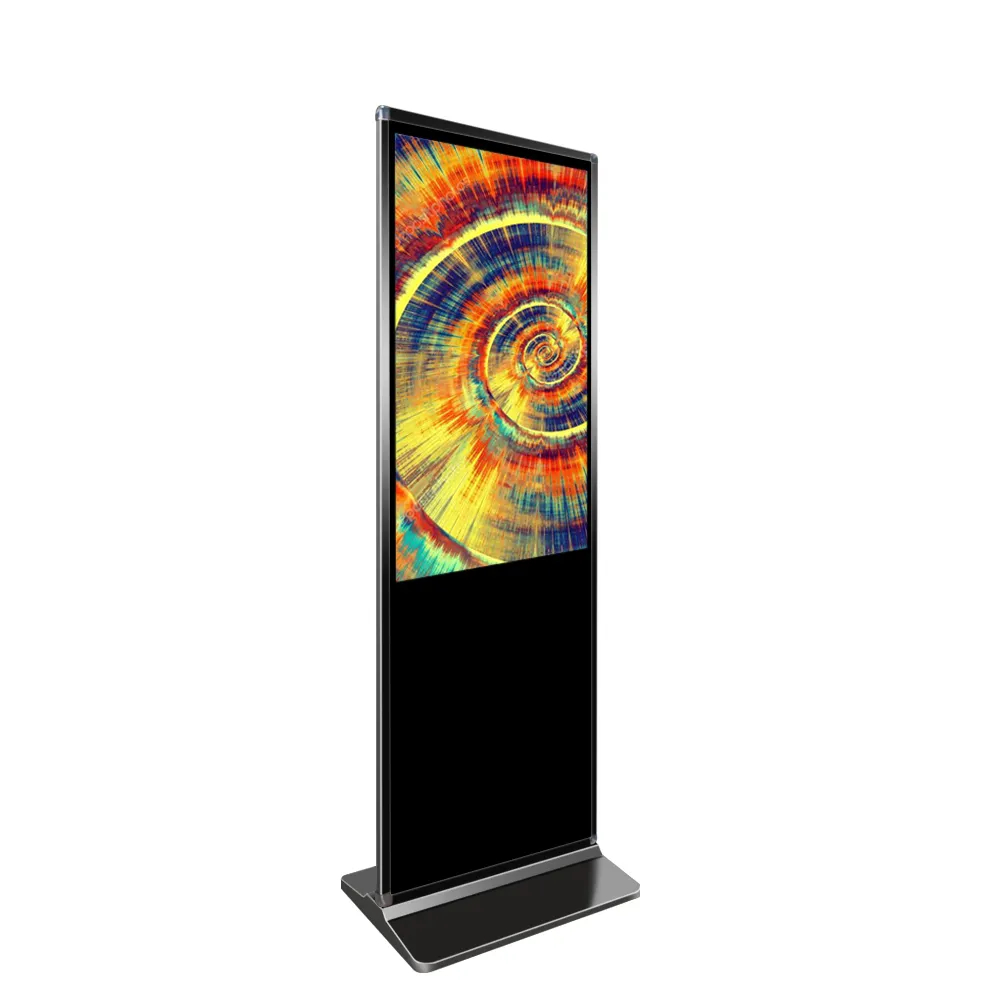32 inch super slim advertising material lcd advertising video display kiosk touch screen all in one pc screen for advertising