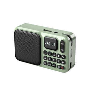 Radio <span class=keywords><strong>FM</strong></span> Portátil Recargable con Ranura para Tarjeta Multifunción para Altavoz Bluetooth, para Personas Mayores, Hecha de Plástico - Product Image 2