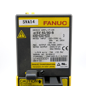 โมดูลแอมพลิฟายเออร์ FANUC A06B-6240-H208 Alpha i-B aiSV 40/80-B 2-Axis a06b-6240-h206 h207 h208 h209 ไดรฟ์ - Product Image 3