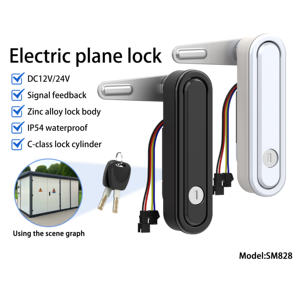 SM828 12V extérieur IP54 étanche Pop up poignée boîte de Distribution <span class=keywords><strong>serrure</strong></span> plat électrique armoire <span class=keywords><strong>serrure</strong></span> - Product Image 5