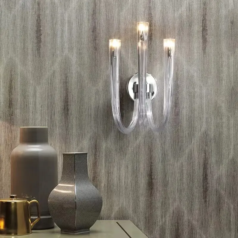 JYLIGHTING 현대 LED 실내 벽 보루 램프 홈 오피스 거실과 침실을 위한 따뜻한 흰색
