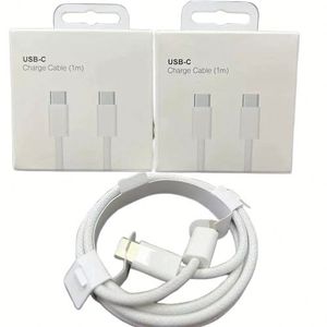 สายชาร์จไนลอน60W ชนิด C-Type C สายเคเบิ้ลโทรศัพท์สำหรับ Iphone15 16 17 - Product Image 1