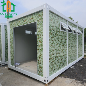 Maisons modulaires de luxe préfabriquées portables 20ft 40ft, conteneurs modernes pour bureaux et commerces, chambres à coucher économiques, mini-maisons - Product Image 1