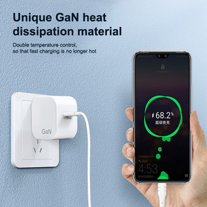 Adaptador de corriente tipo C QC 3,0, cargador de pared de carga rápida PD30W GaN con Cable para <span class=keywords><strong>Apple</strong></span> <span class=keywords><strong>iPhone</strong></span> 12 Pro max <span class=keywords><strong>11</strong></span> - Product Image 2