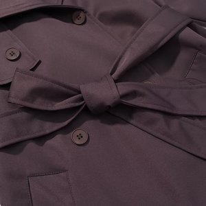 <span class=keywords><strong>Trench</strong></span> Coat Lungo da Donna Autunno-Inverno 2025, Nuovo Stile Casual con Cintura e Risvolto, Chic Retrò a Maniche Lunghe - Product Image 5
