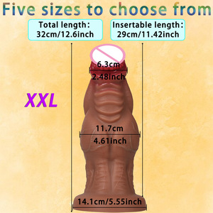 Dilatateur transfrontalier en silicone liquide pour stimulation clitoridienne et prostatique, 5 tailles, pour masturbation féminine - Product Image 4
