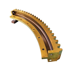 ชิ้นส่วนเครื่องจักรก่อสร้างที่ผ่านกระบวนการผลิตจากโรงงาน ชิ้นส่วนขับเคลื่อนแบบหมุนโค้งแบ่งส่วนสำหรับเครื่องจักรวิศวกรรม - Product Image 1